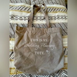 Wedding Planning Tote Bag